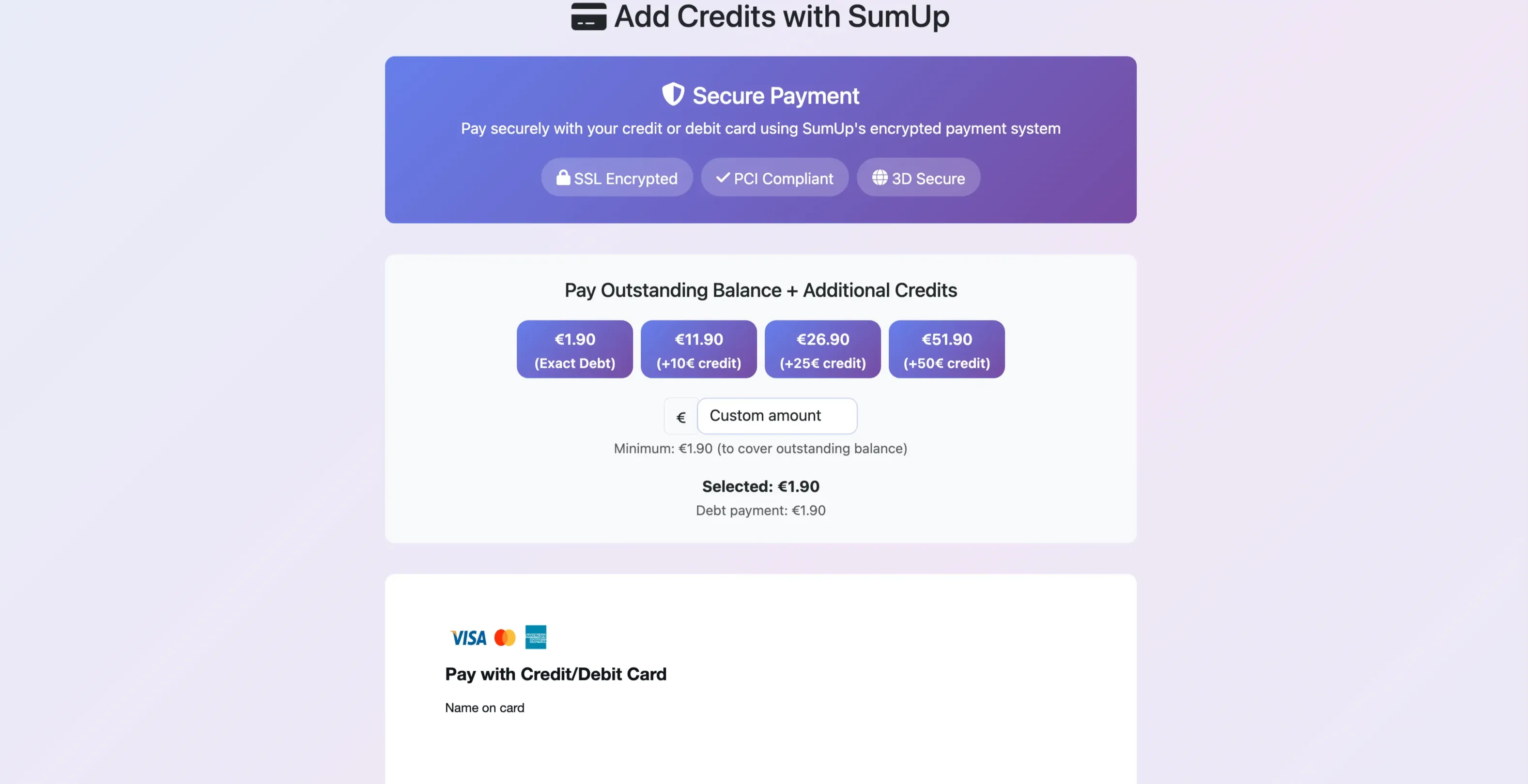 Payment Screenshot